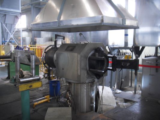 55kw 36mm Continuous Sheathing Wire Cable Machine With Water Cooling