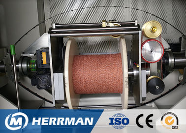 High Speed Cable Twisting Machine Double Twister Dual Bobbin With Back Twist